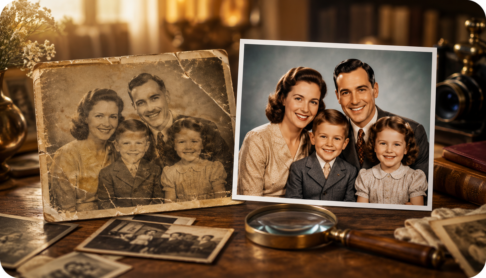 Restauración de fotos